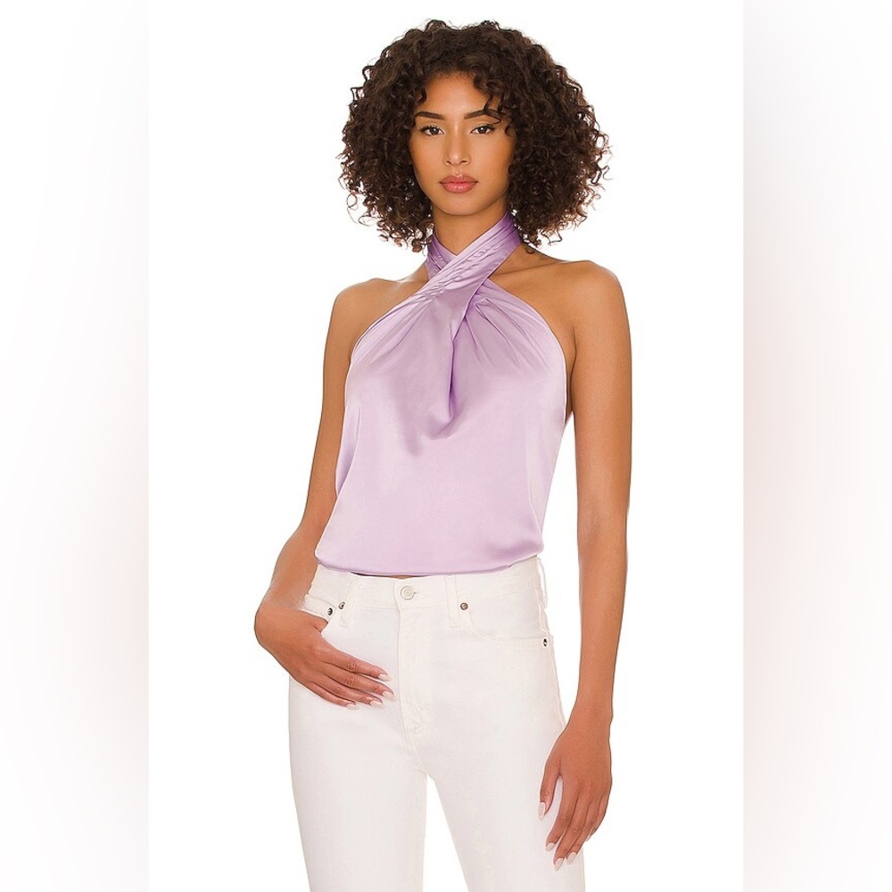 Superdown halter neck top